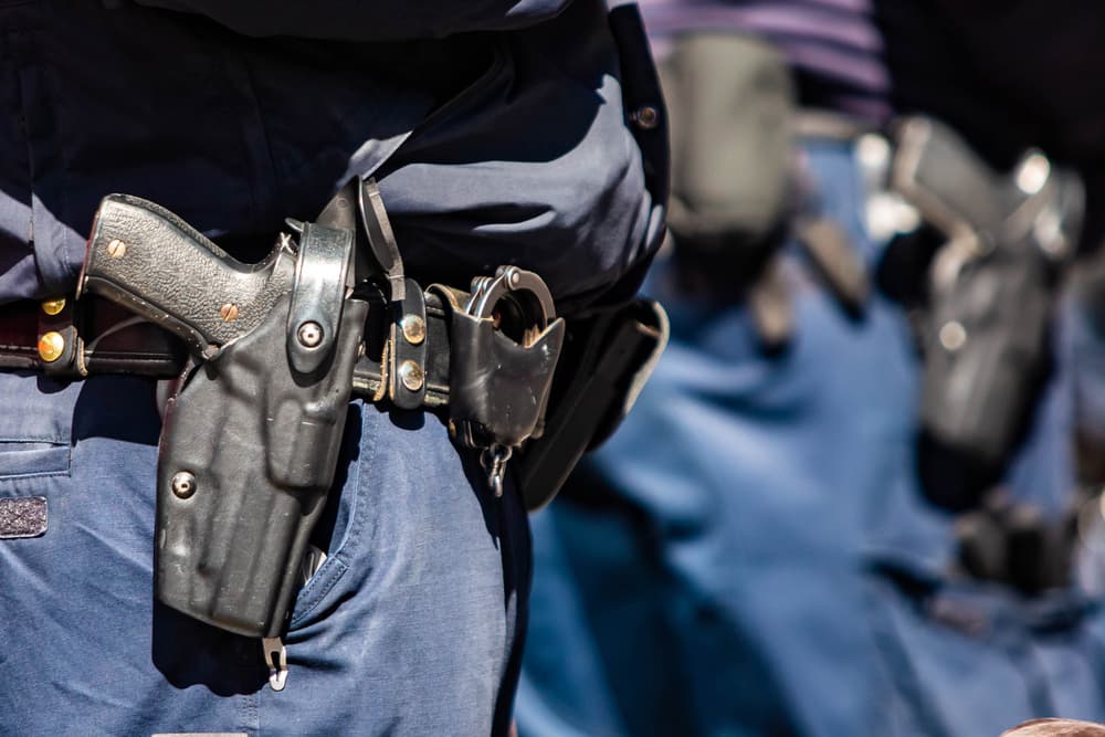 Law enforcement facial recognition technology