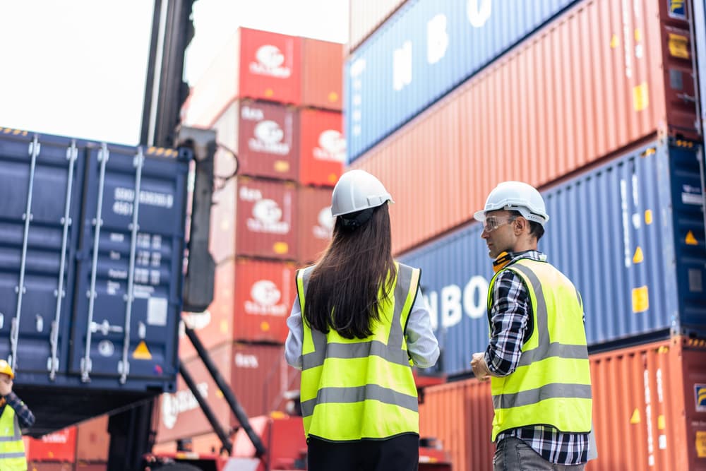 Logistics security with facial recognition technology